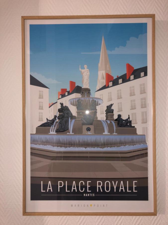 Le Grand Royal, 2 Chambres De Charme, Place Royale Nantes Zewnętrze zdjęcie